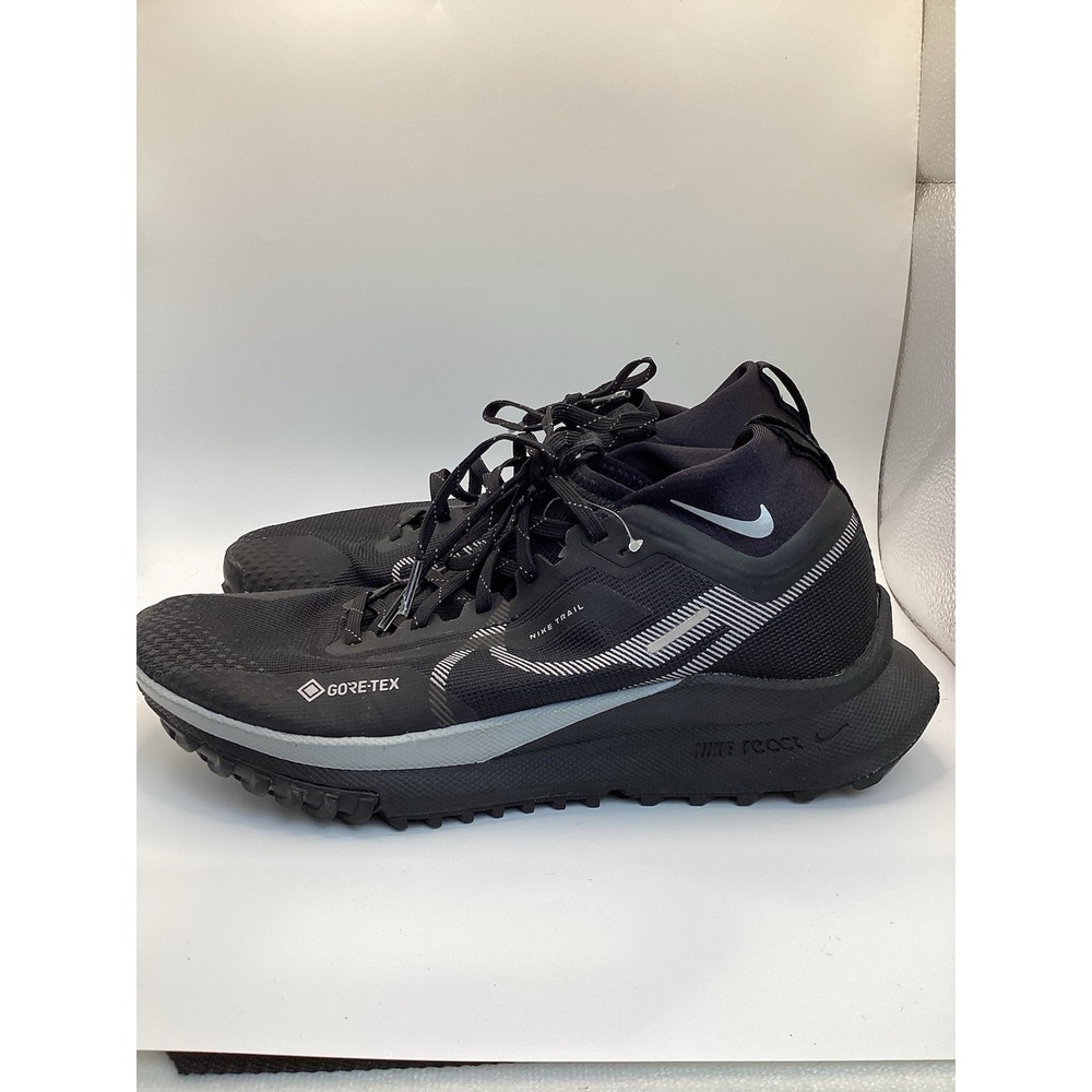 Size 9 - Nike React Pegasus Trail 4 GORE-TEX Black Reflect Silver